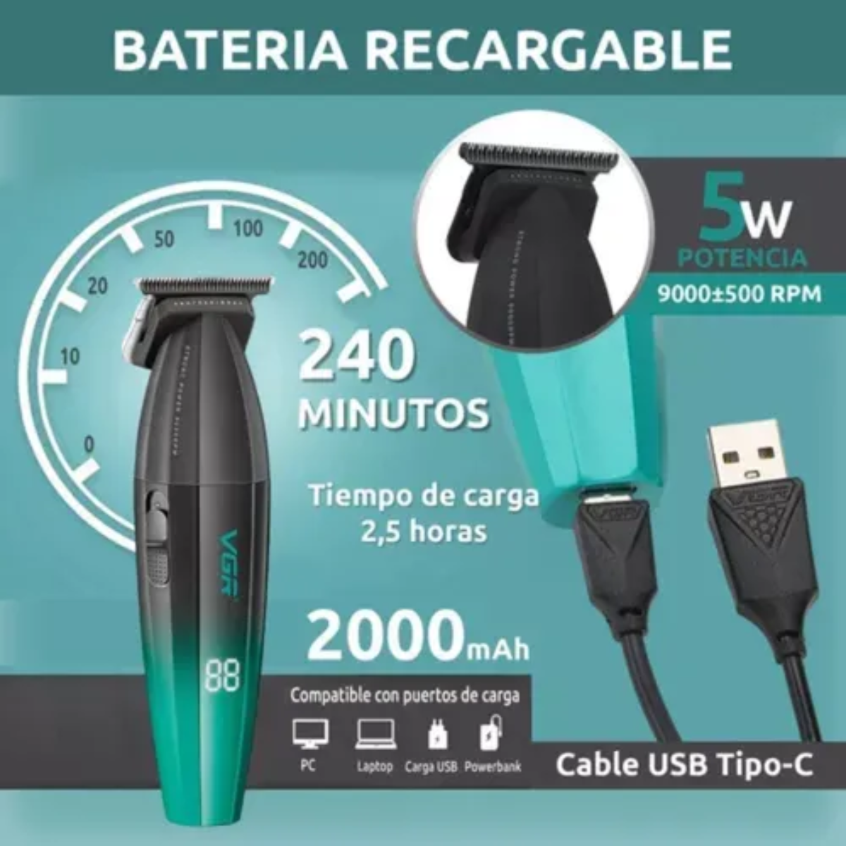 Máquina Patillera VGR 906